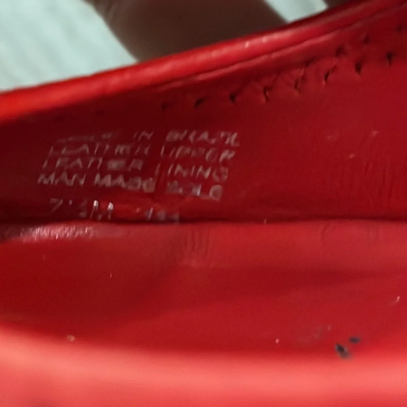 𝗧𝗢𝗥𝗬 𝗕𝗨𝗥𝗖𝗛 𝗥𝗘𝗗 𝗦𝗢𝗙𝗧 𝗟𝗘𝗔𝗧𝗛𝗘𝗥 𝗪𝗘𝗗𝗚𝗘𝗦 - Picture 10 of 12